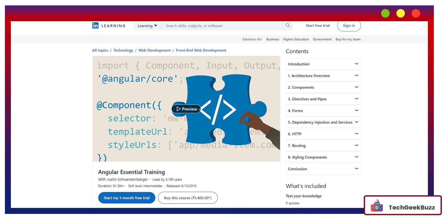 Angular Essential Training